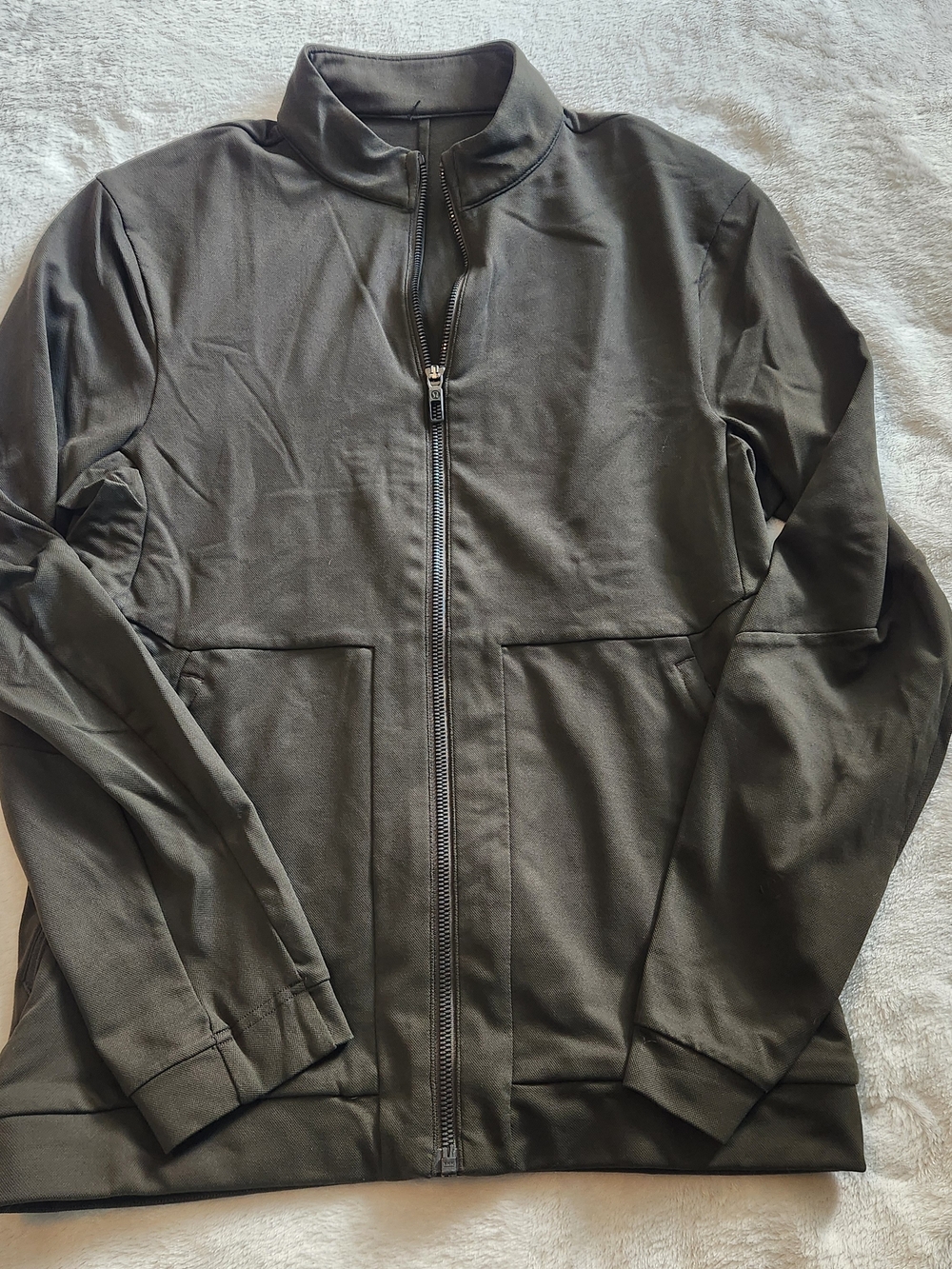 Lululemon Men's Division Track Jacket Dark Olive Size XS
